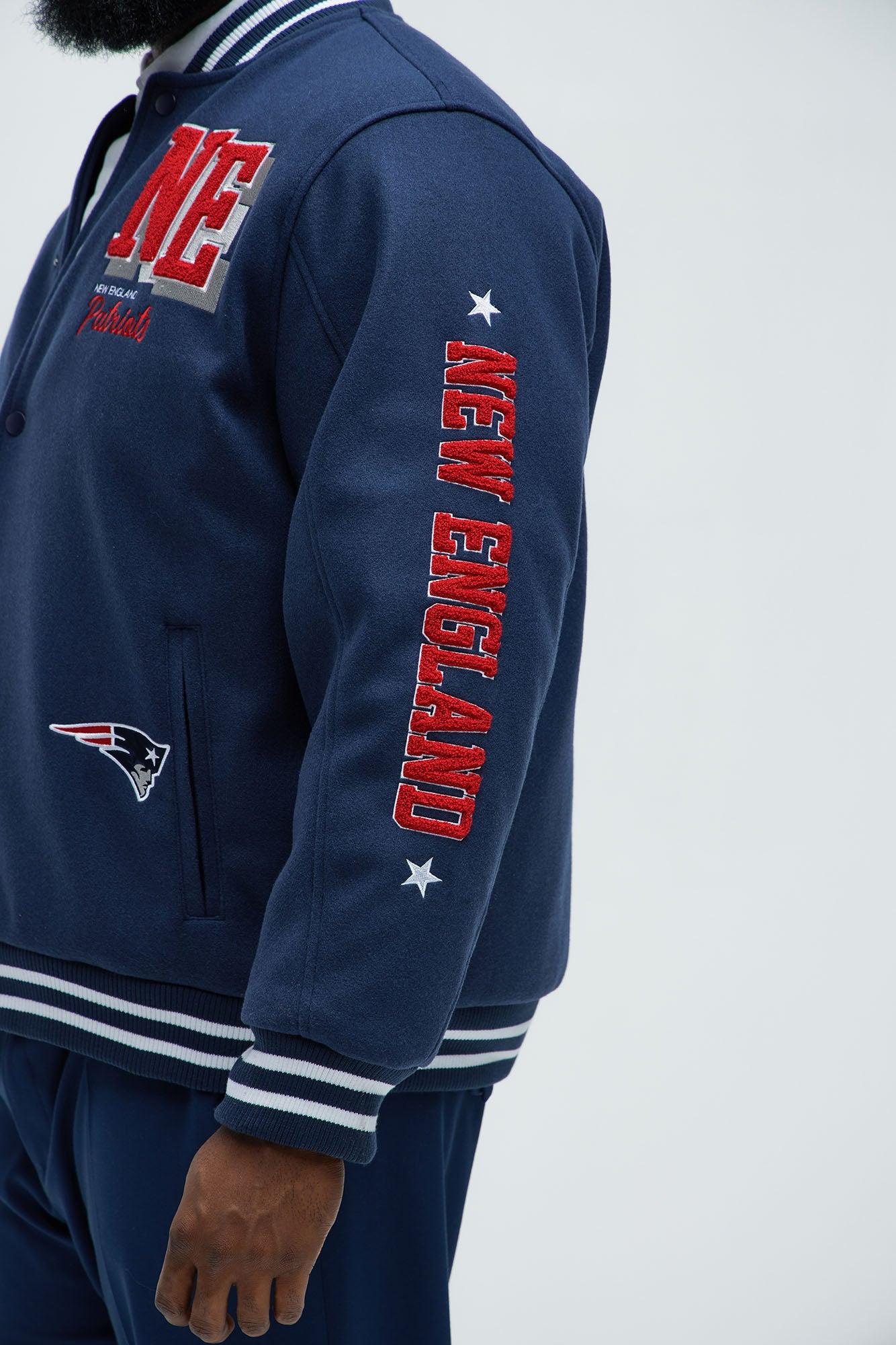 Patriots Touchdown Jacket - Navy/Red Product Image