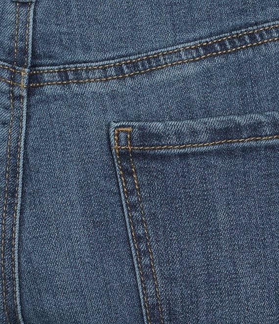 Nurture Petite Mid Rise Welt Pocket Bootcut Jeans Product Image