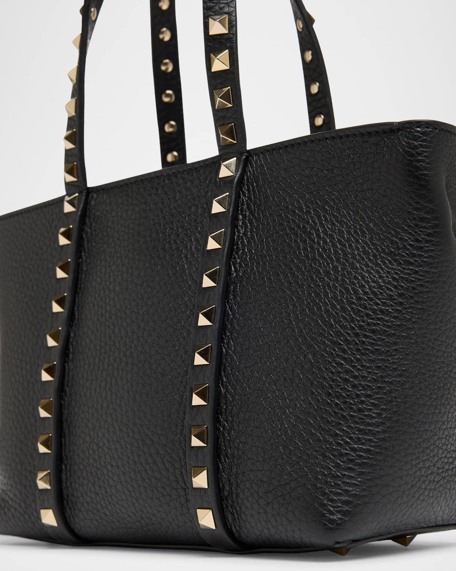 Mini Rockstud Leather Tote Bag Product Image