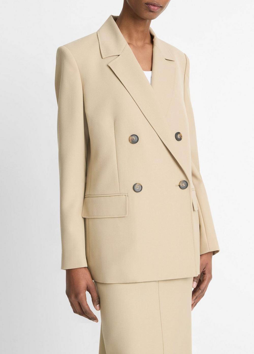 Tailored Italian Canvas Blazer Product Image