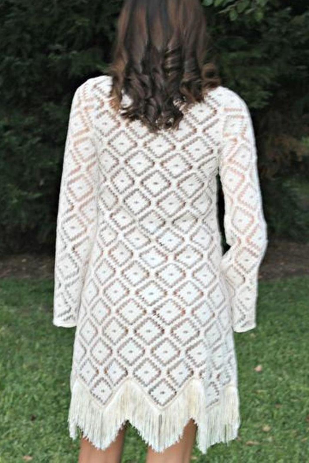 Fringed Mary Dress Product Image