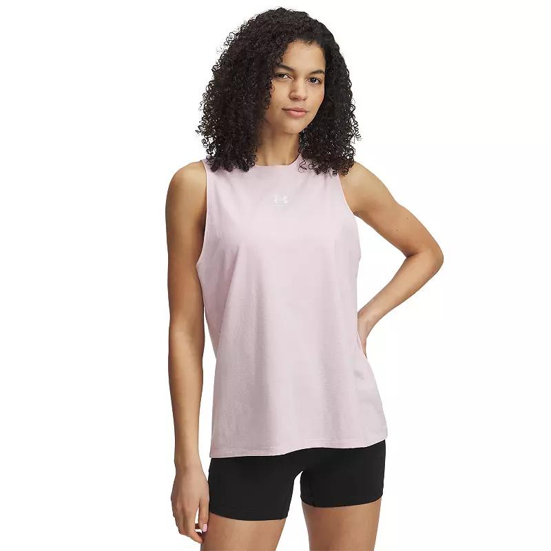 Womens Under Armour Rival Muscle Tank Top Product Image