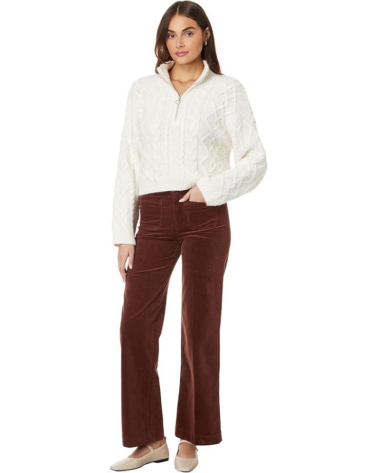 Leenah Ankle Mini Patch Pockets In Chicory Coffee Product Image