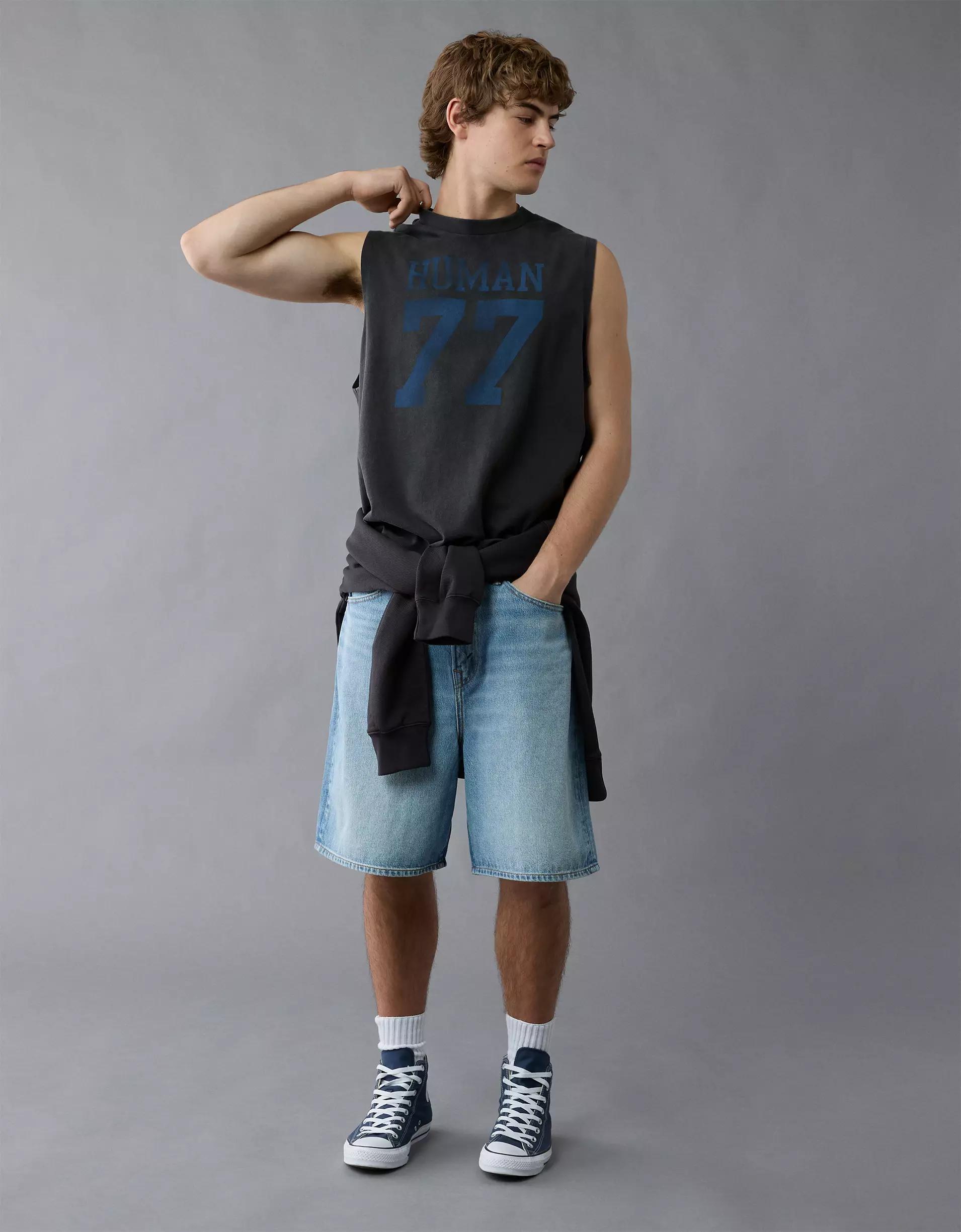 AE Pride Boxy Graphic Tank Top Product Image