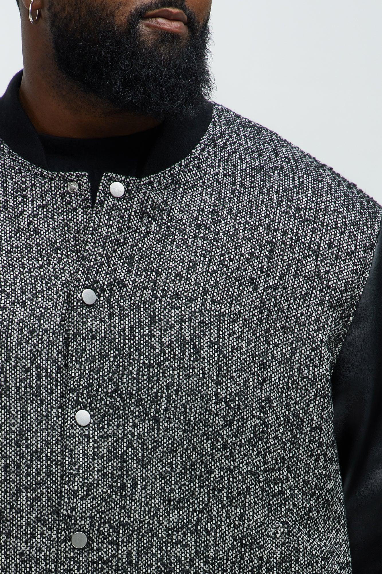Bloomfield Varsity Jacket - Black/combo Product Image