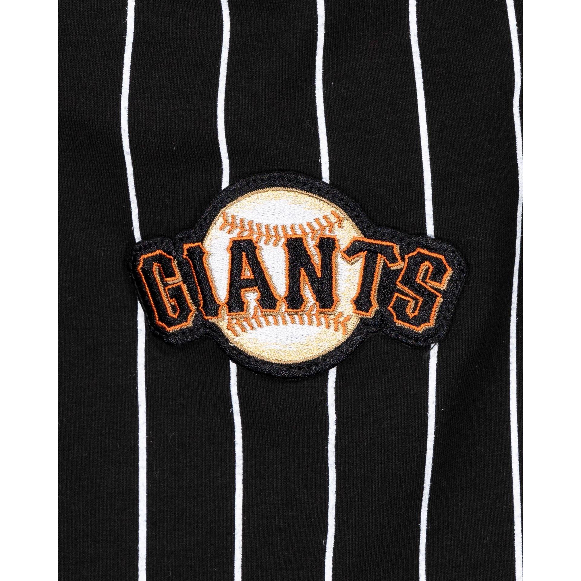 San Francisco Giants Logo Select Pinstripe Hoodie Male Product Image