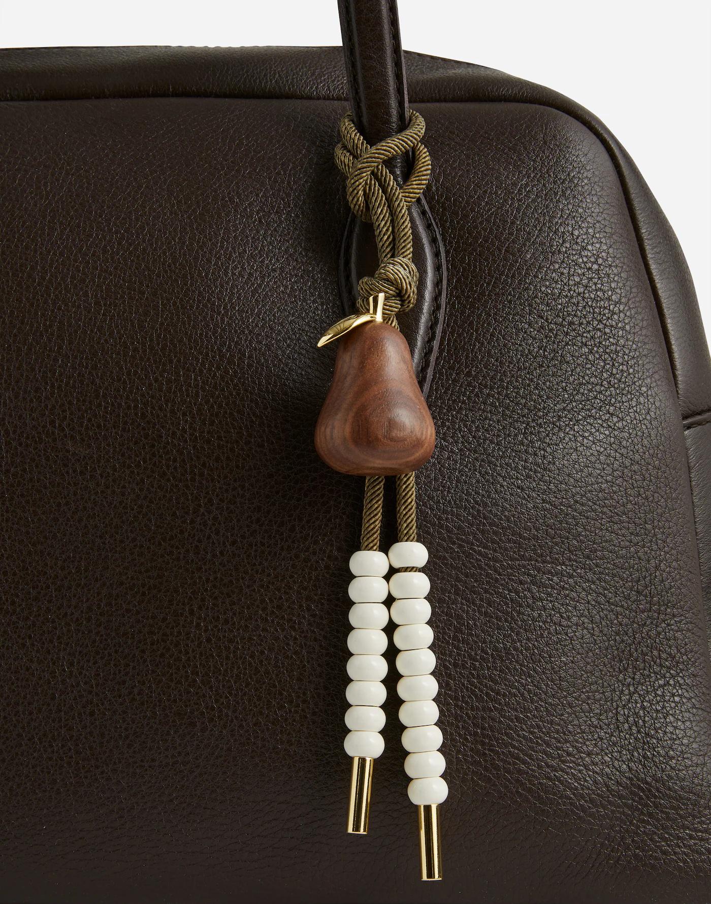 Carved Pear Bag Charm Product Image