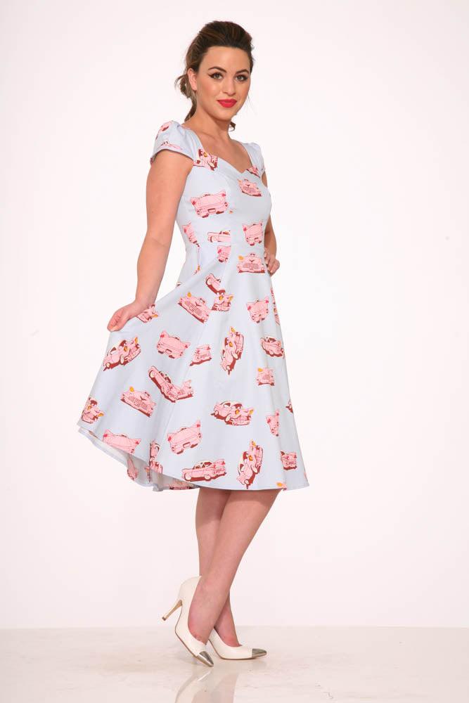 Car Hop Swing Dress Product Image