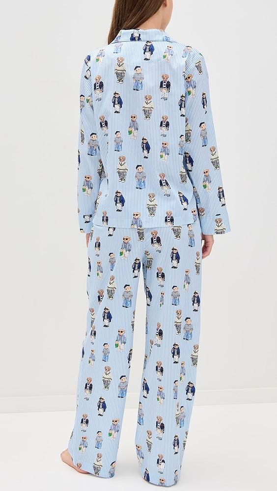 Polo Ralph Lauren Madison All Over Bear PJ Set | Shopbop Product Image
