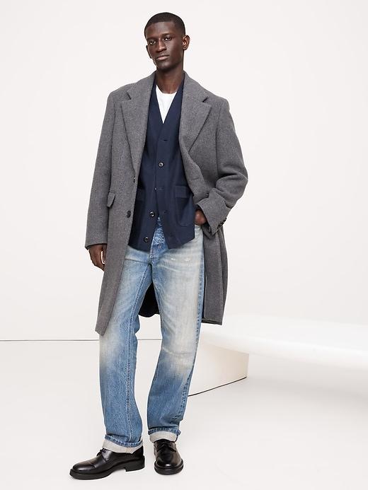 French Terry Cardigan Product Image