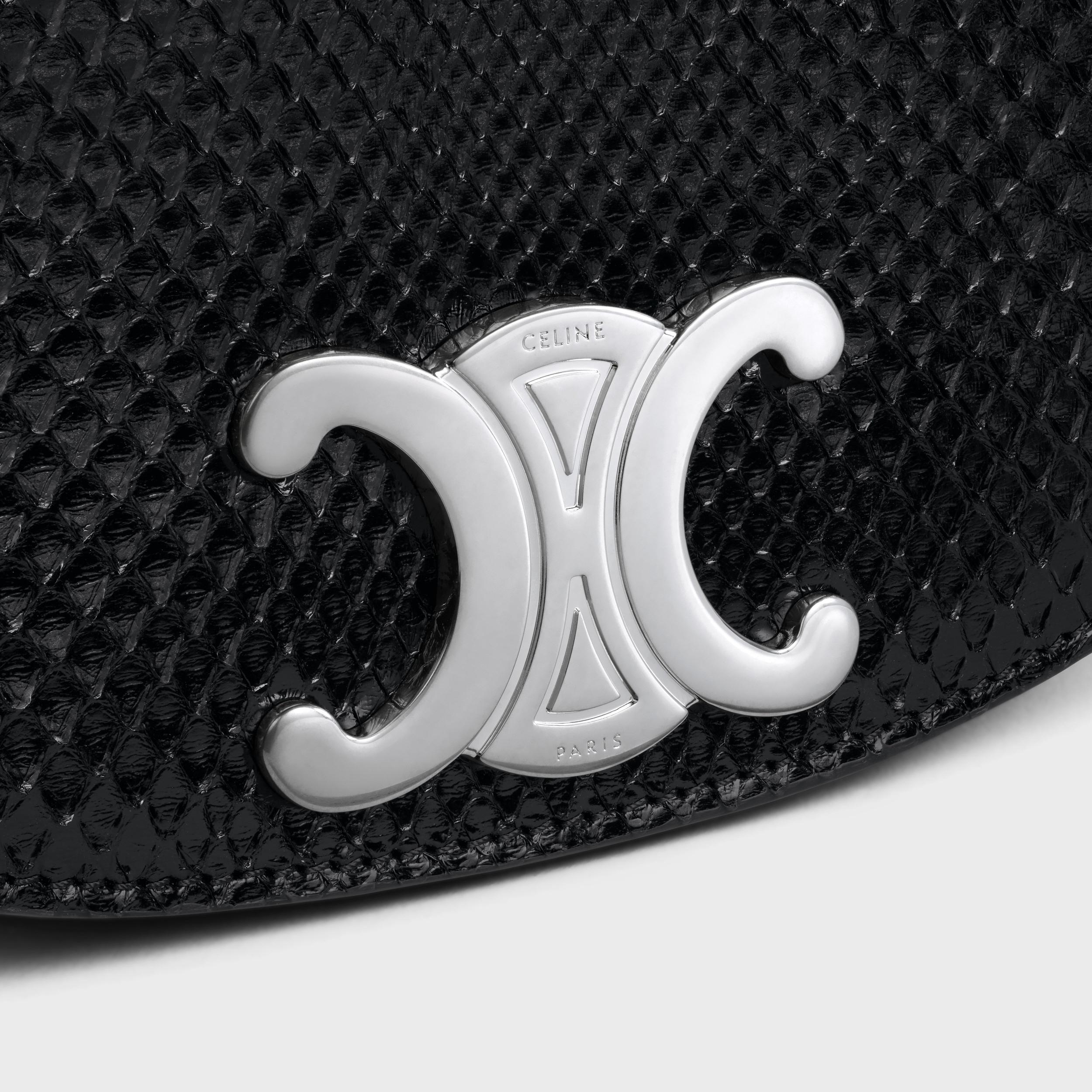 SMALL BESACE STRAP TRIOMPHE IN PYTHON Product Image