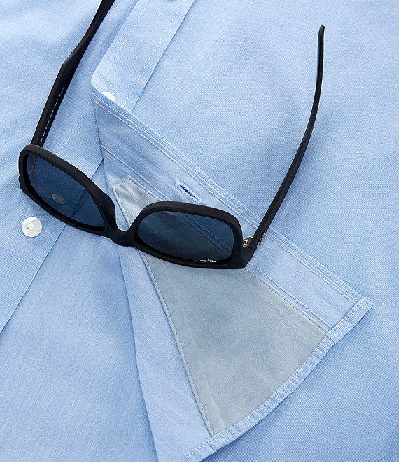 L.L.Bean Comfort Performance Stretch Solid Short Sleeve Woven Shirt Product Image