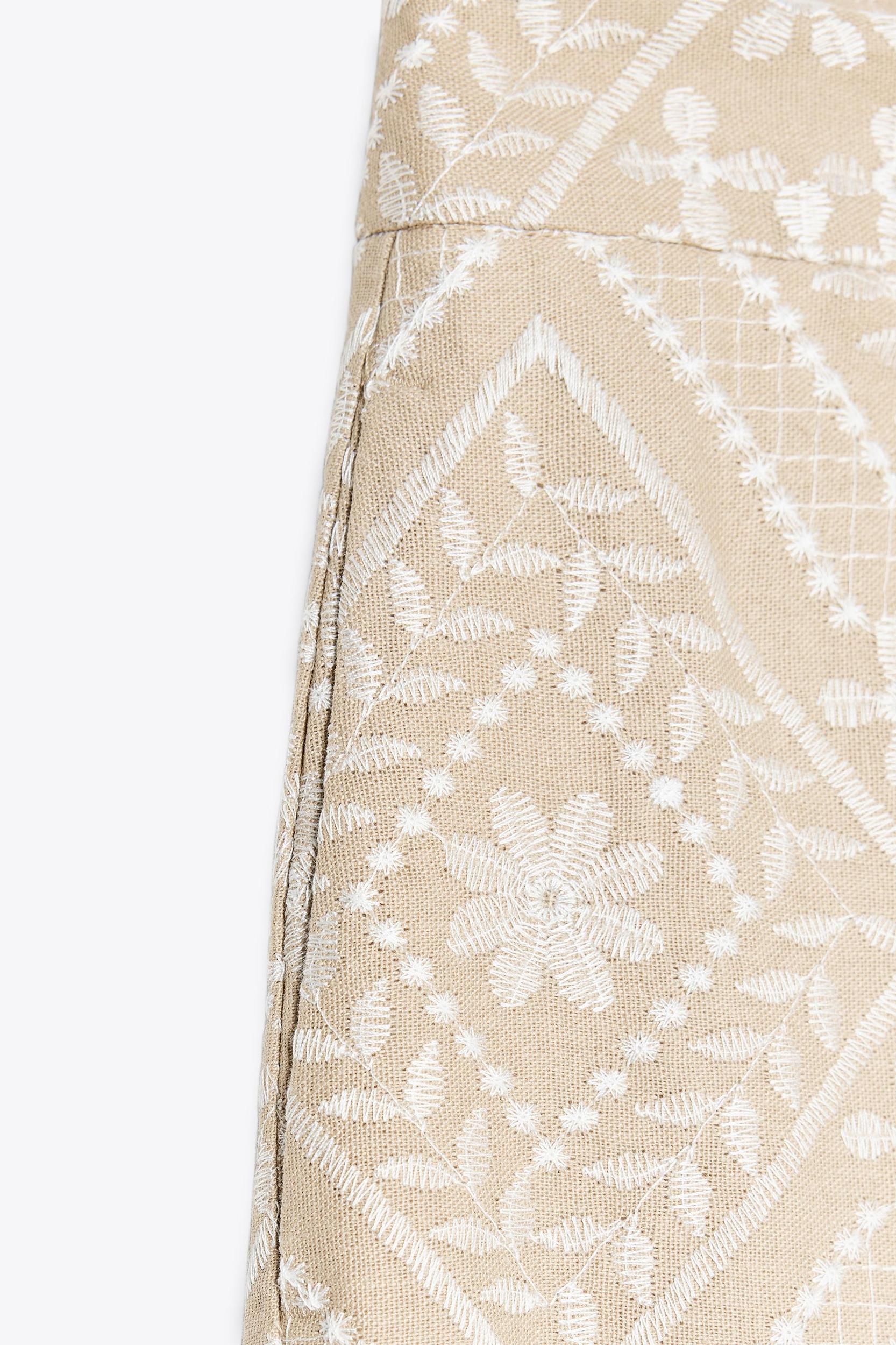 EMBROIDERED CULOTTES Product Image