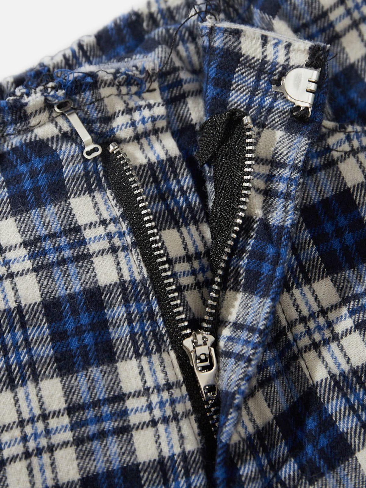 Aelfric Eden Vintage Plaid Skirt Female Product Image