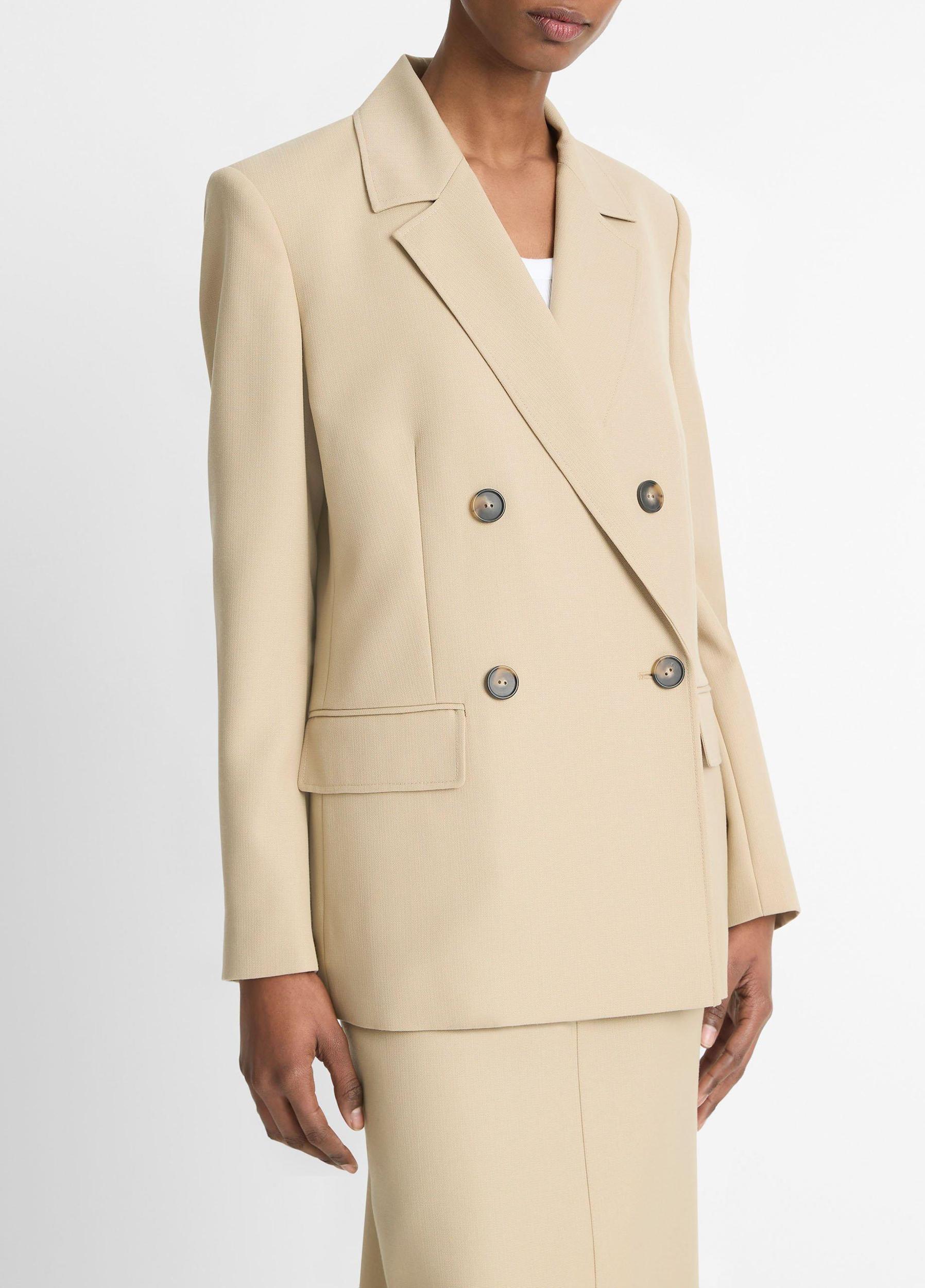 Tailored Italian Canvas Blazer Product Image