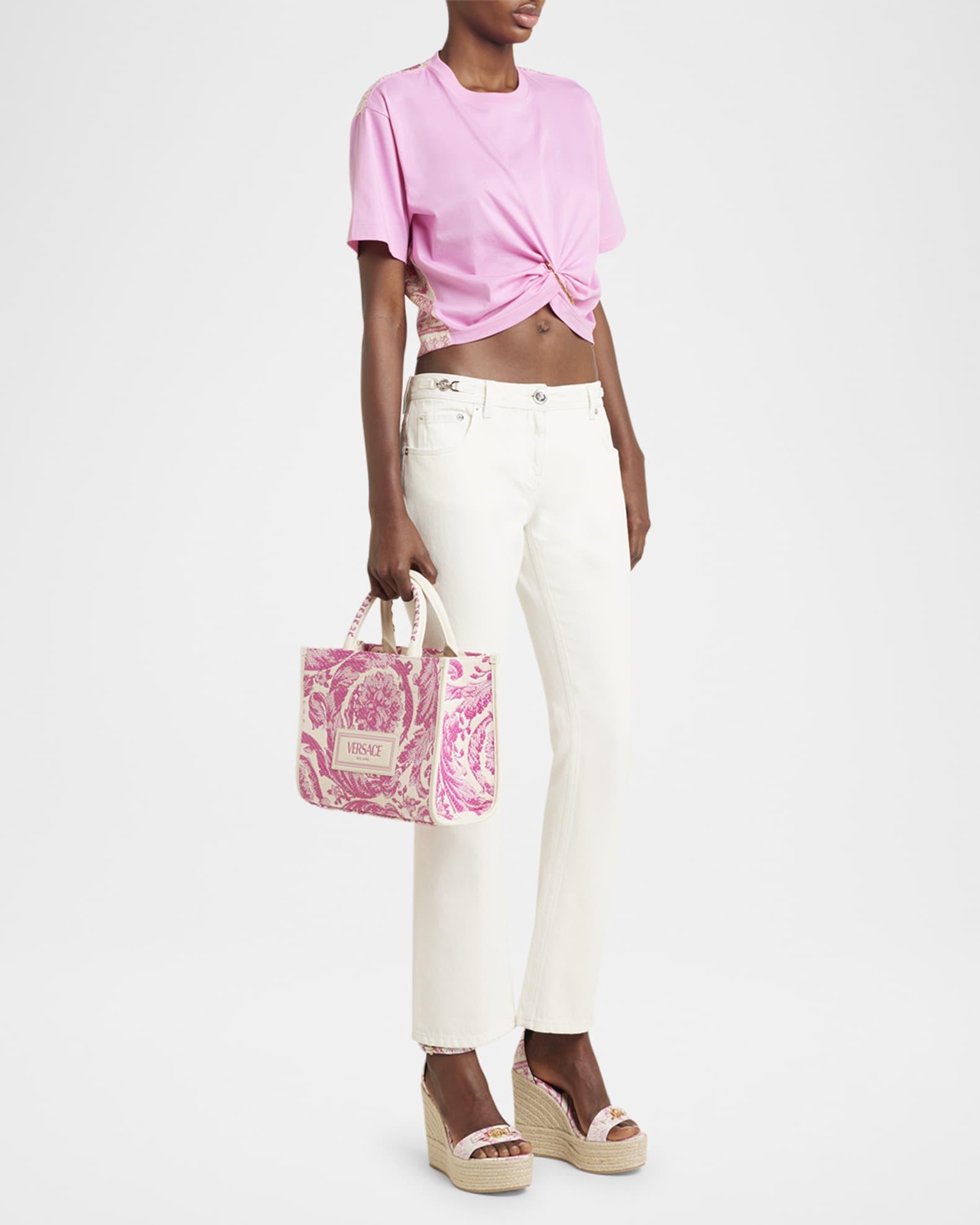 Barocco Large Canvas Tote Bag Product Image