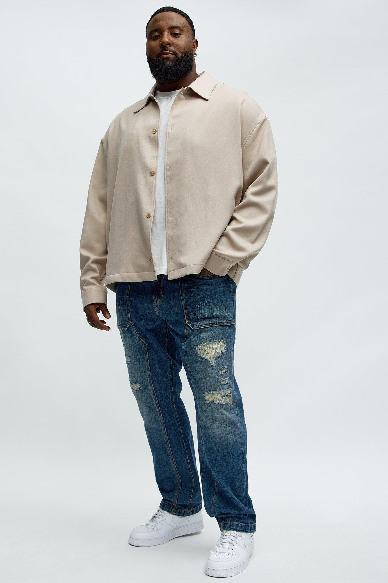 On The Job Carpenter Slim Jeans - Medium Blue Wash Male Product Image