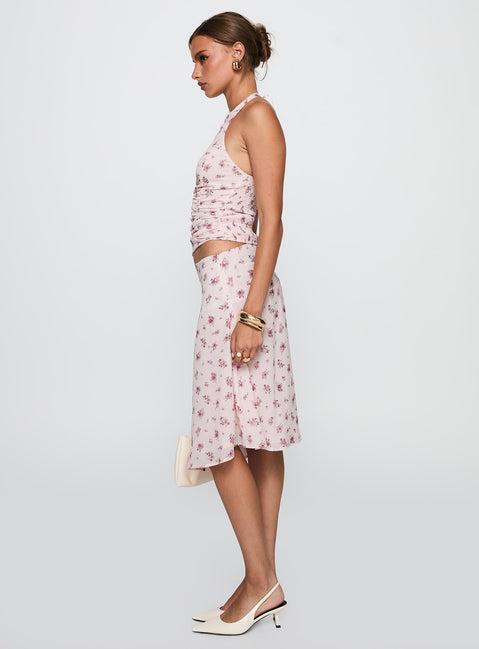 Mixed Media Set Pink Floral Product Image