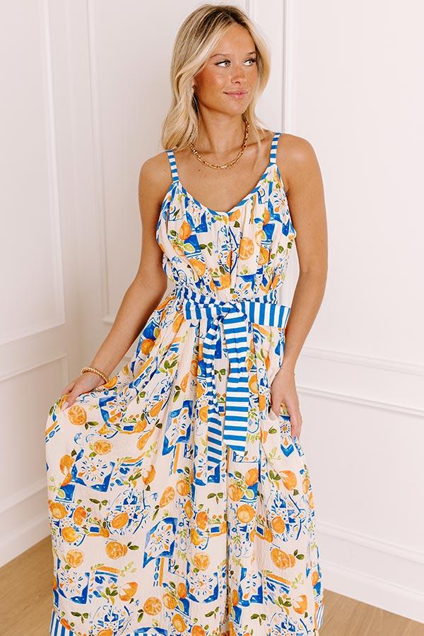 Valencia Vibes Midi Dress Product Image