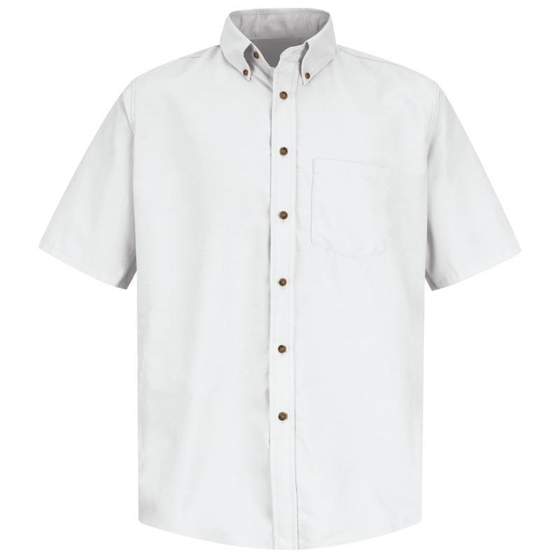 Red Kap Men's Short Sleeve Poplin Dress Shirt Product Image