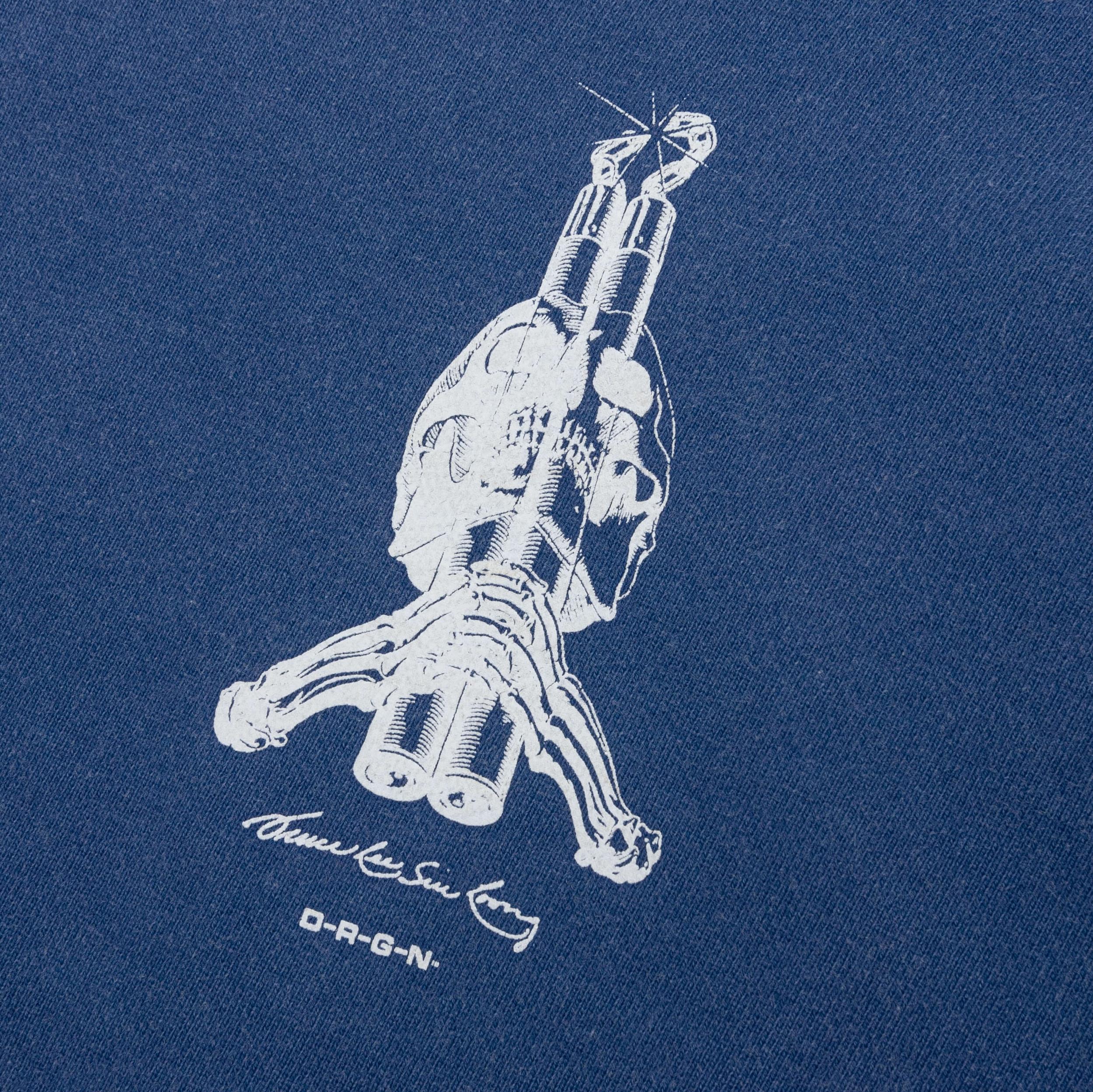 Bones Hoodie - Faded Navy Male Product Image