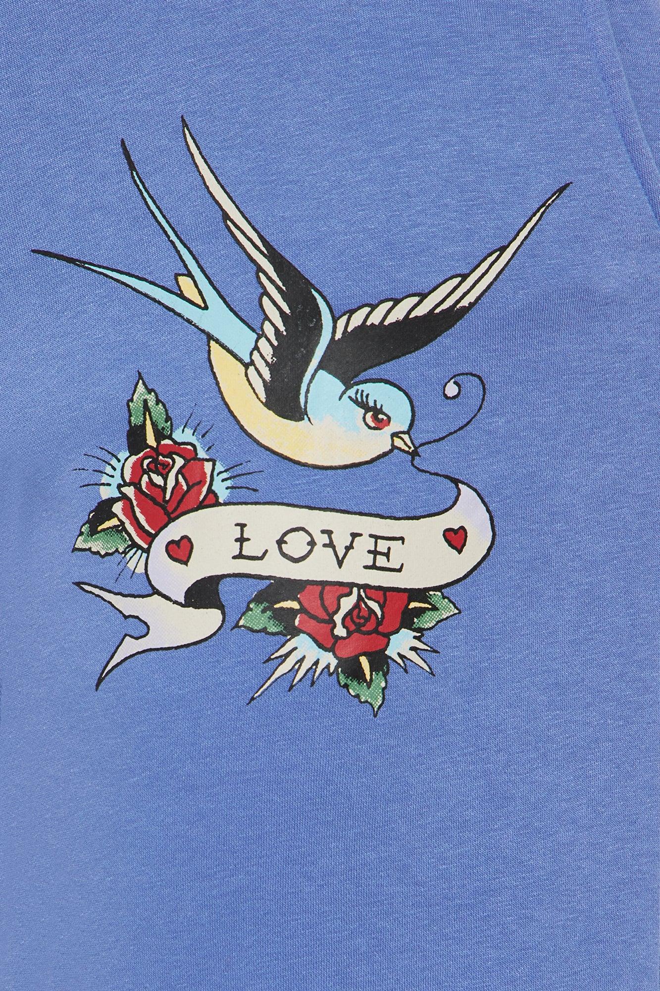 Ed Hardy Brave Eagle Jogger - Blue Product Image