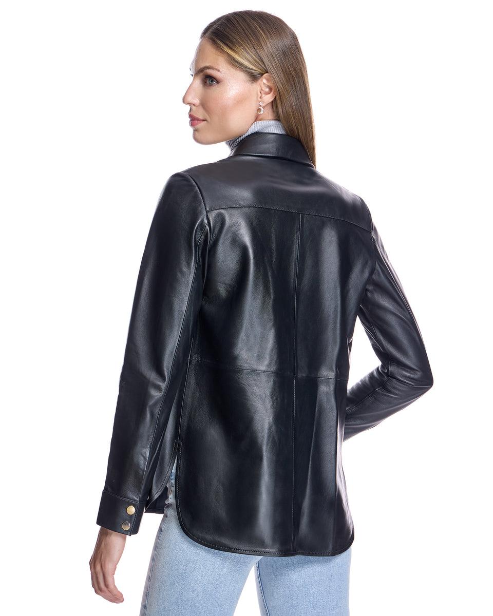 Leather Shirt Product Image