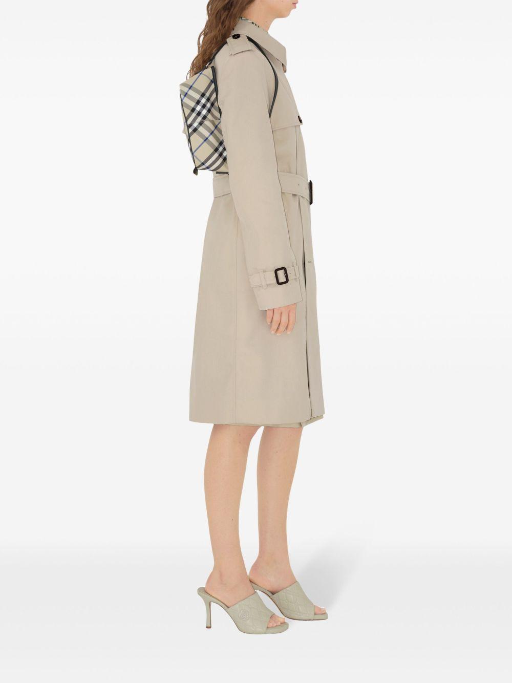 Vintage Check-pattern shoulder bag Product Image