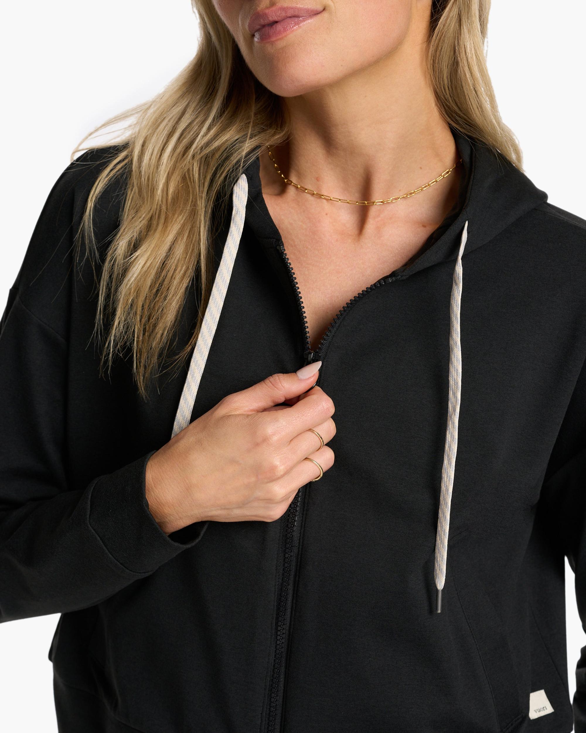 Granite Cropped Hoodie Product Image