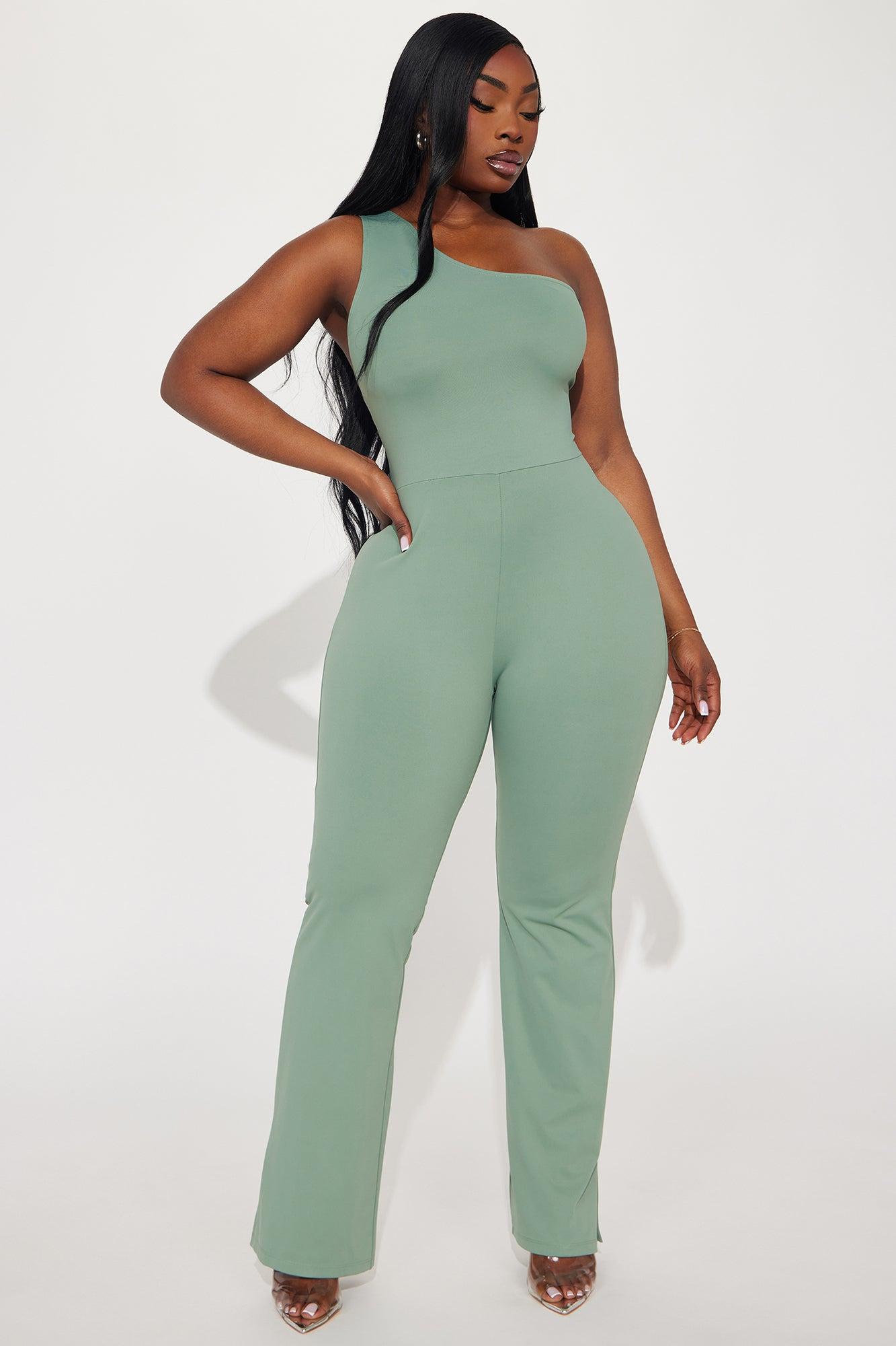 Adira Jumpsuit - Sage Product Image