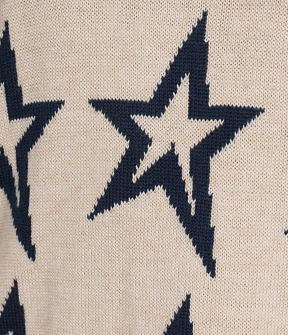 Antonio Melani Active Star Wool Turtleneck Long Sleeve Sweater Product Image