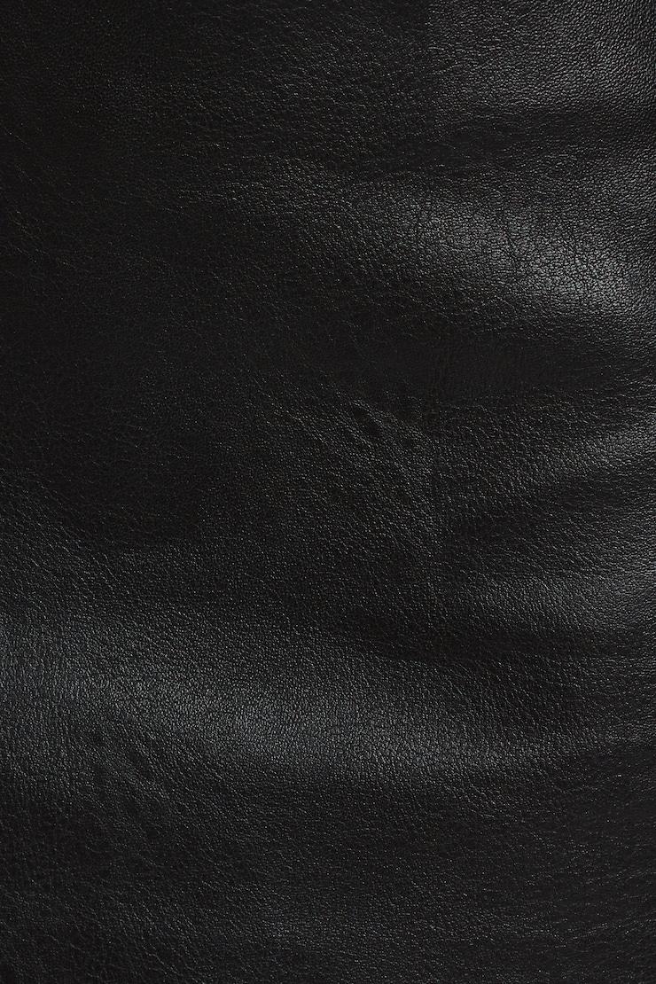 Micro Faux-Leather Bodycon Skort Product Image