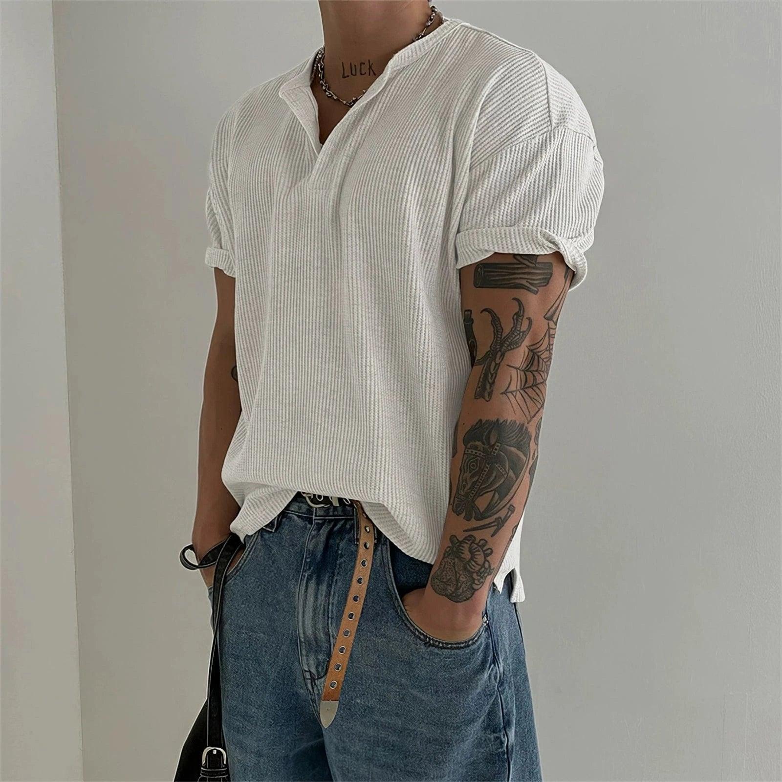 RT No. 13031 HENRY COLLAR SHORT SLEEVE Product Image