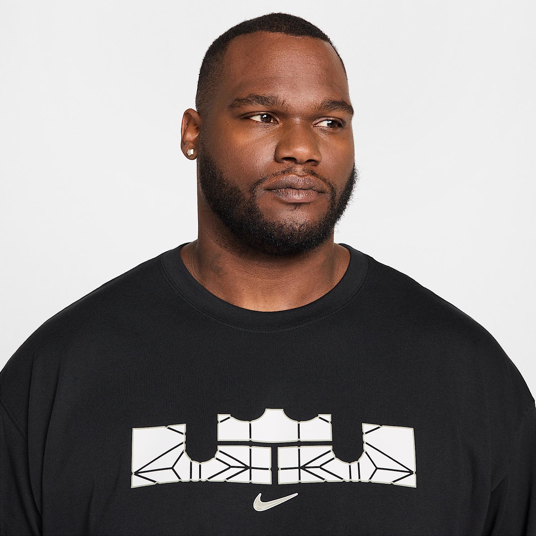 Nike Men's LeBron Max90 Long-Sleeve Basketball T-Shirt Product Image