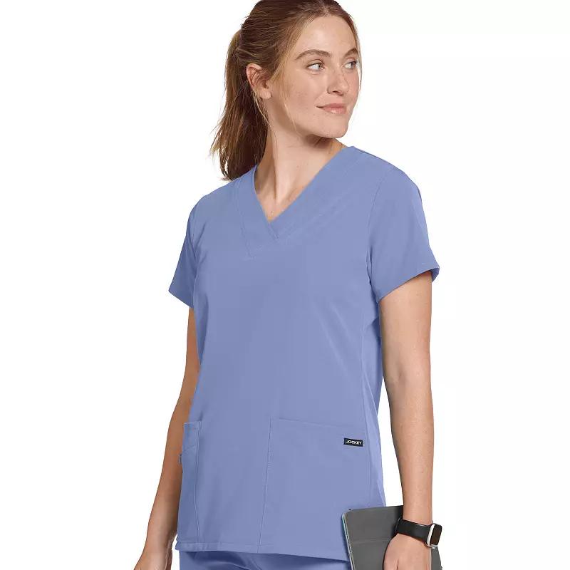 Women's Jockey® Scrubs V-Neck Crossover Top 2206,  Product Image