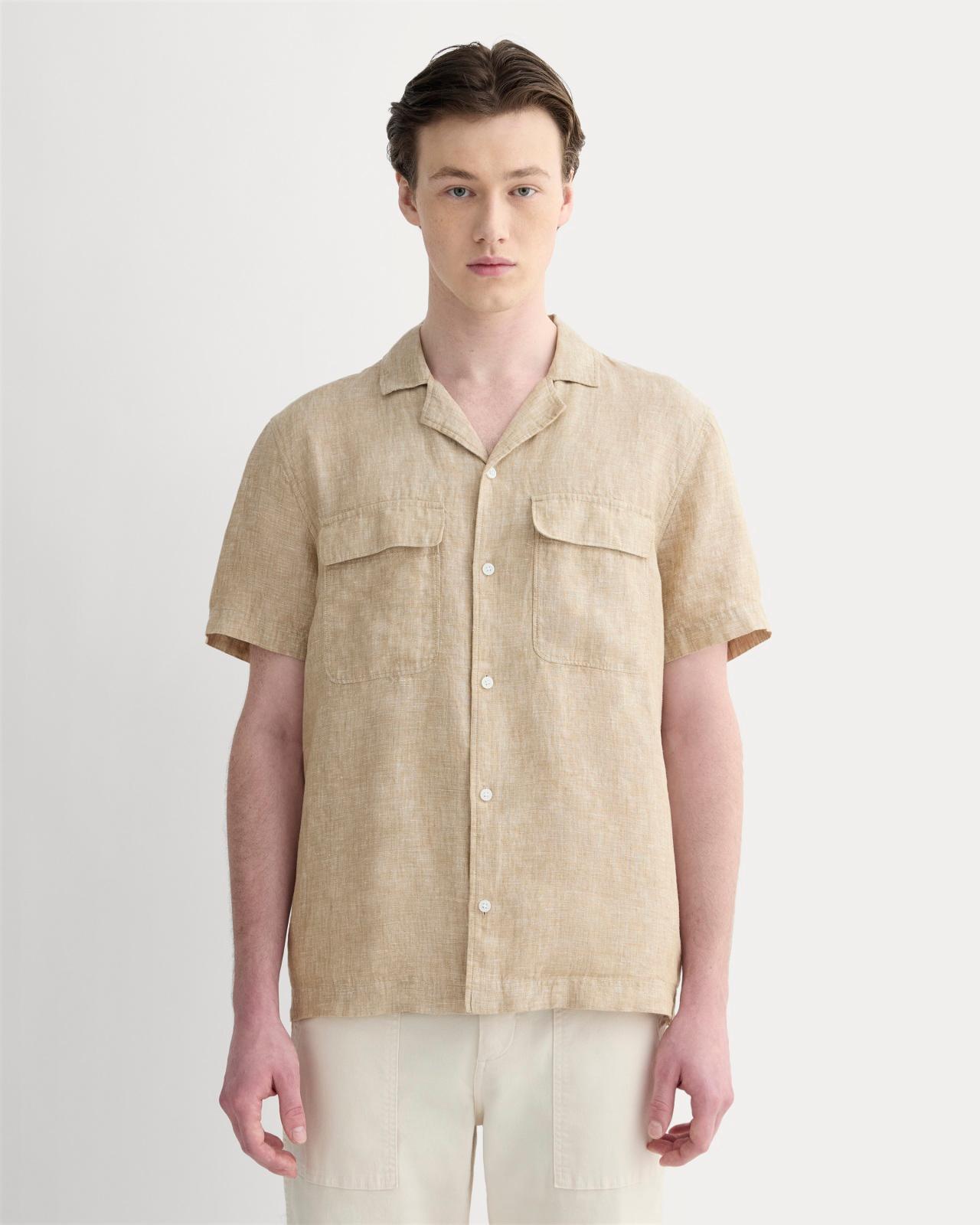 Mens Resort Shirt in Linen by Everlane Product Image