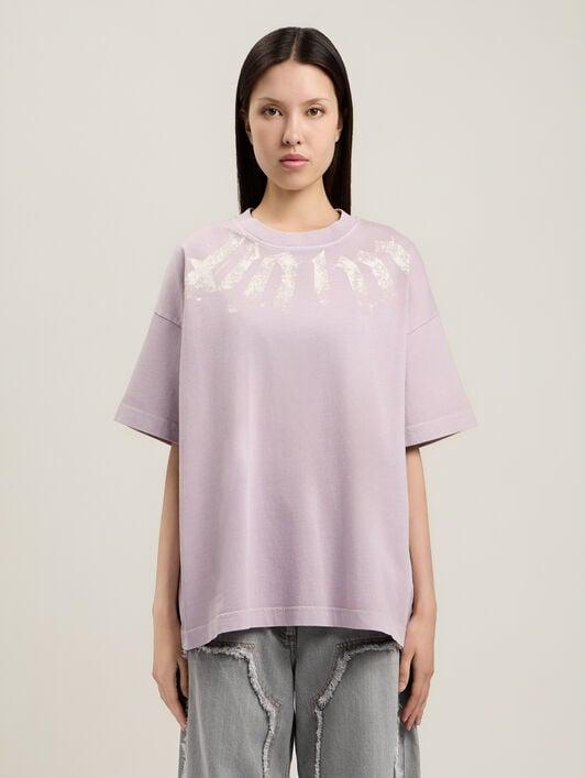 Big Neck Logo Loose T-Shirt Product Image