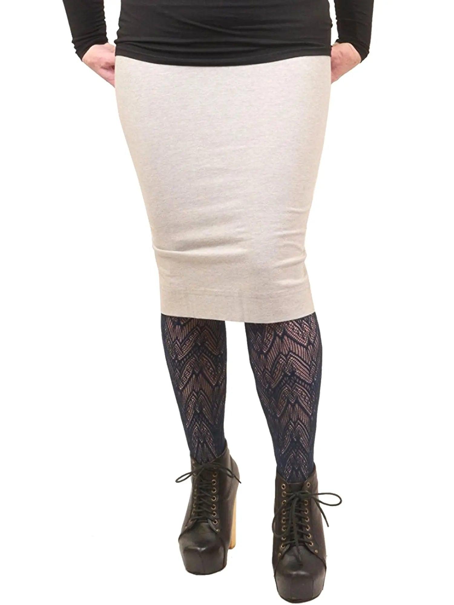 Hard Tail Cotton Pencil Skirt W-321 Product Image