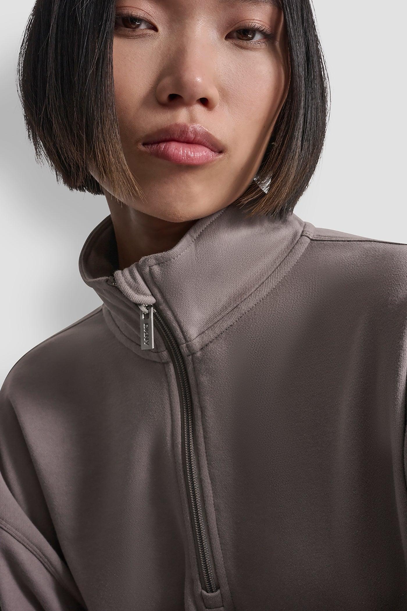 LOGO QUARTER-ZIP SWEATSHIRT Product Image