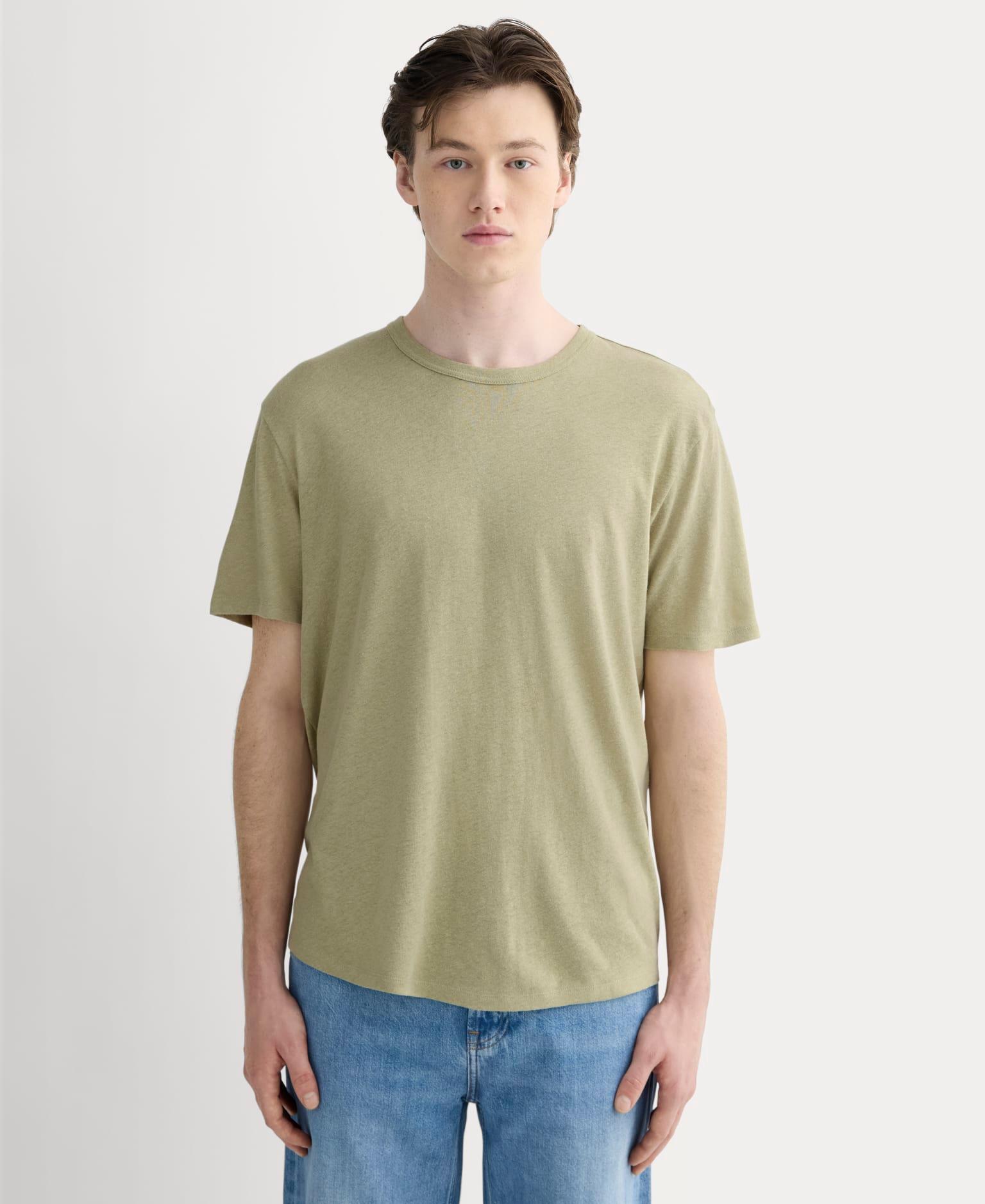 Mens Cotton Linen T-Shirt by Everlane Product Image