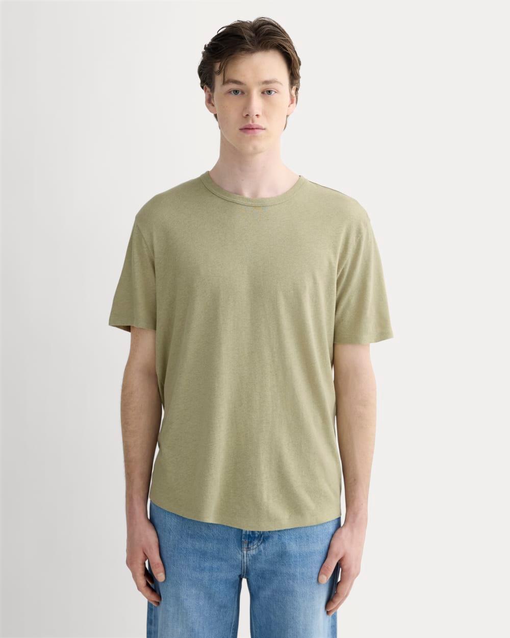 Mens Cotton Linen T-Shirt by Everlane Product Image