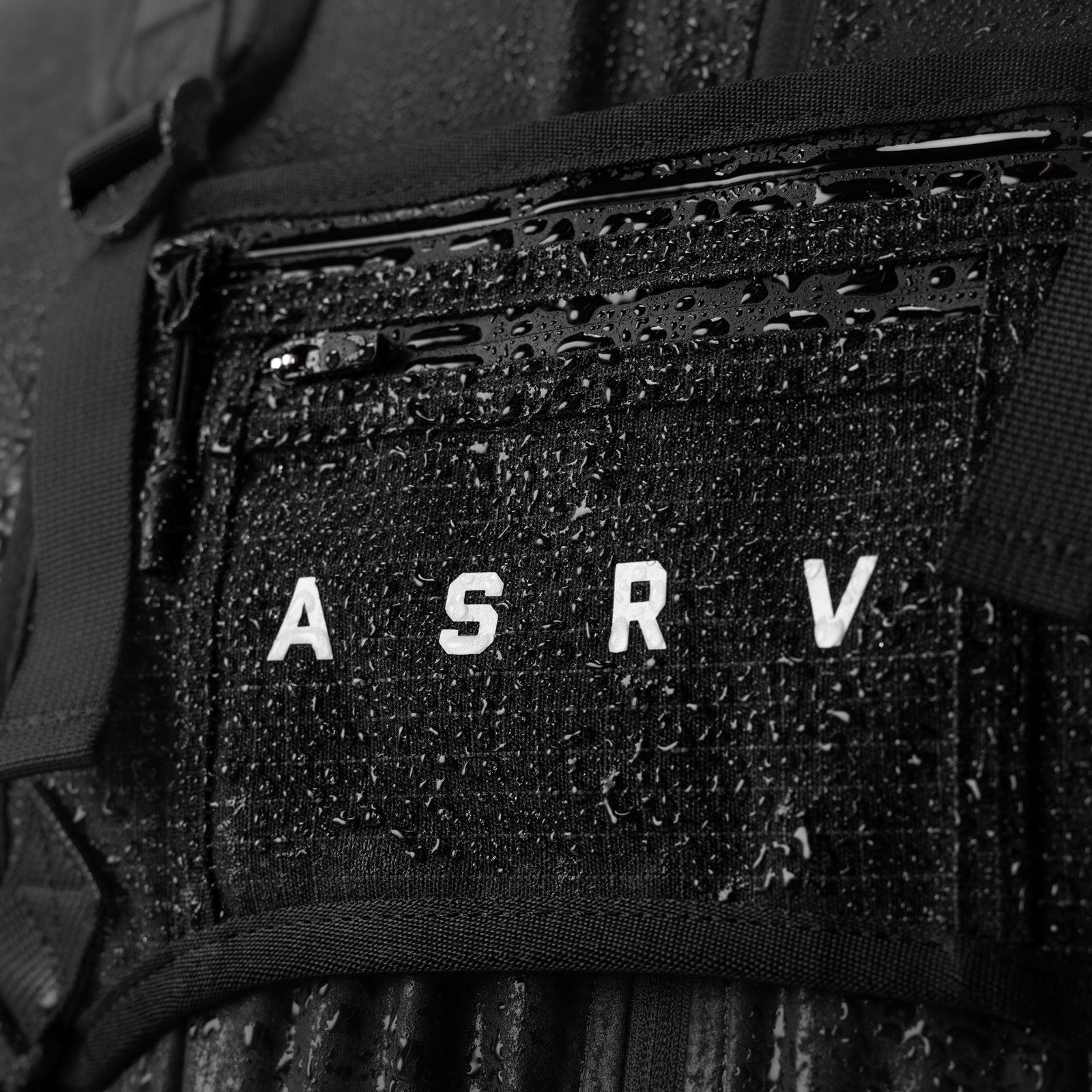 0711. Cordura® Lightweight Chest Pack - Black "Grid" Product Image