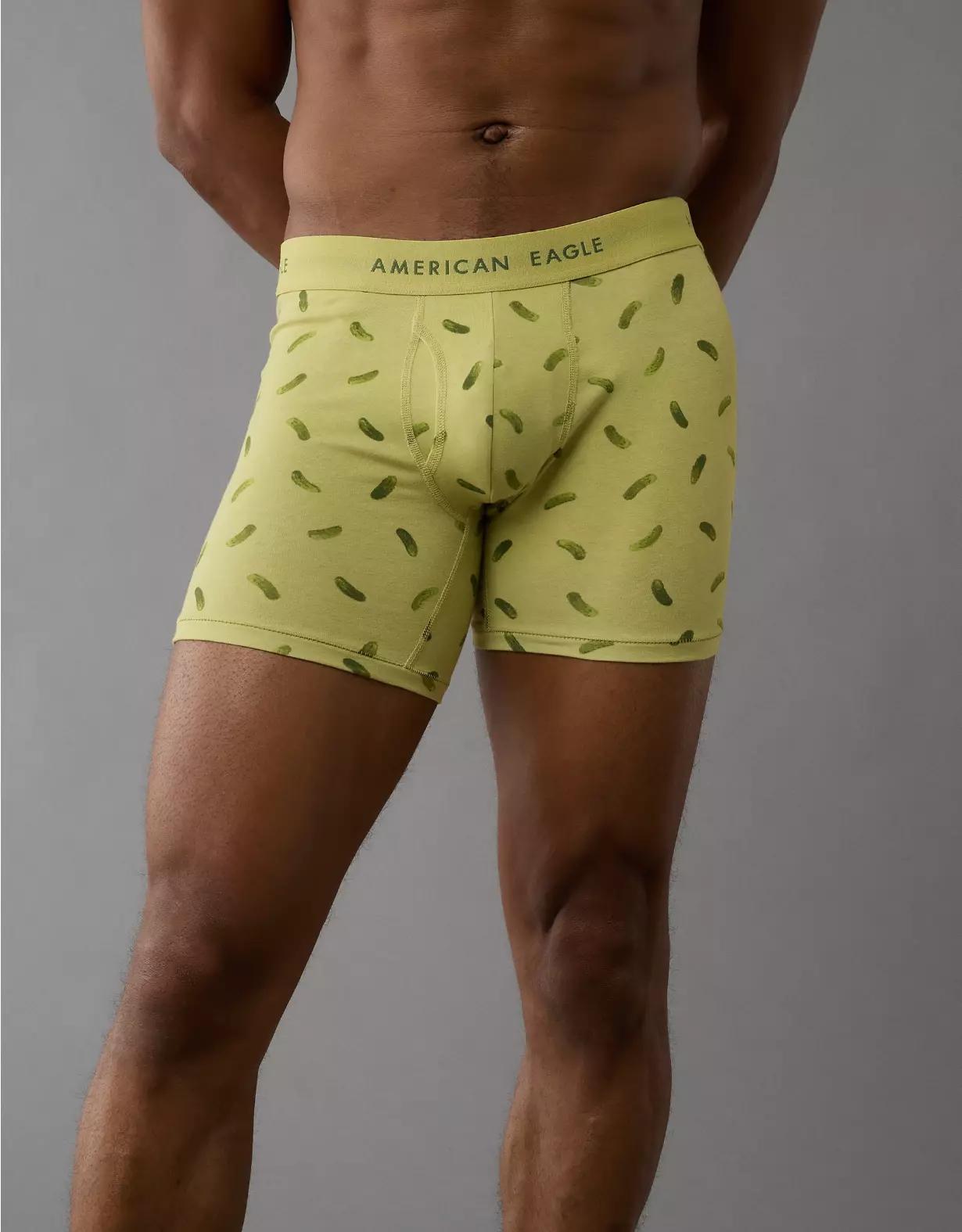 AEO Men's Floral 6" Classic Boxer Brief Product Image