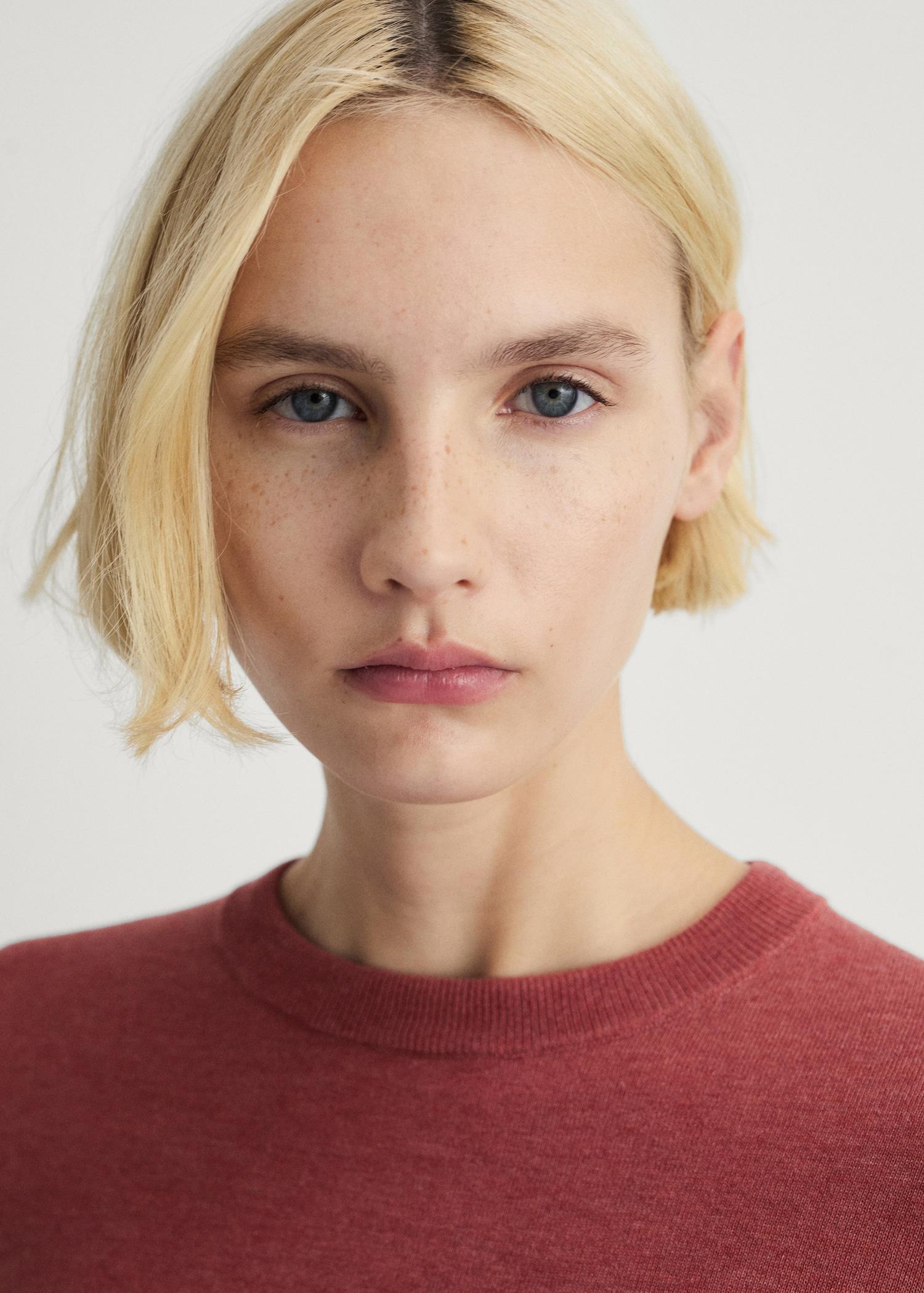 Rib-knit tank top - Women | MANGO USA Product Image