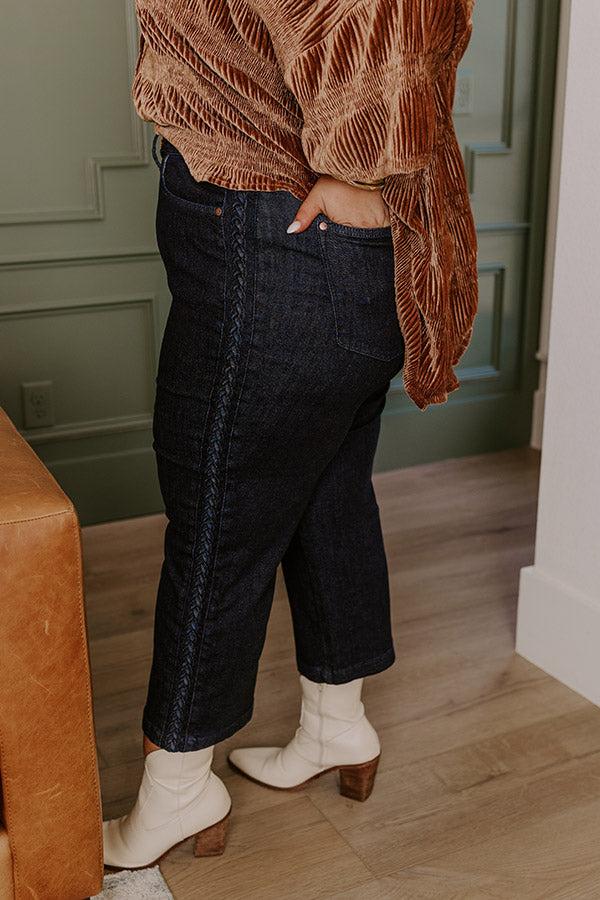 JUDY BLUE Kinsley High Waist Wide Leg Jean Curves Product Image