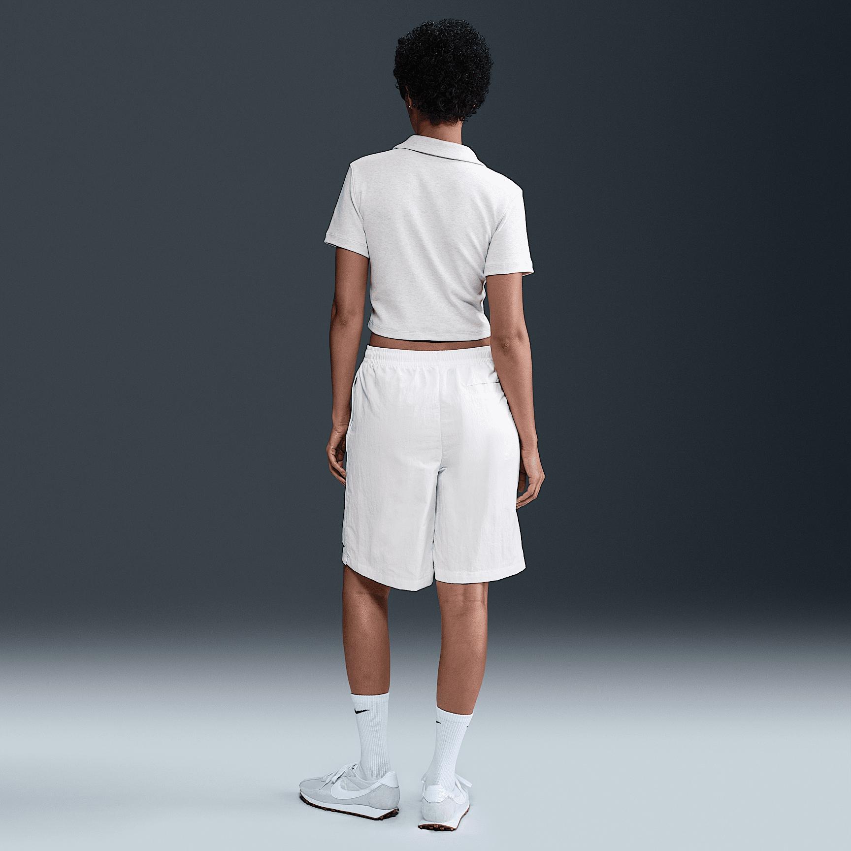 Womens Nike Sportswear Essential Short-Sleeve Polo Top | DV7884-423 Product Image