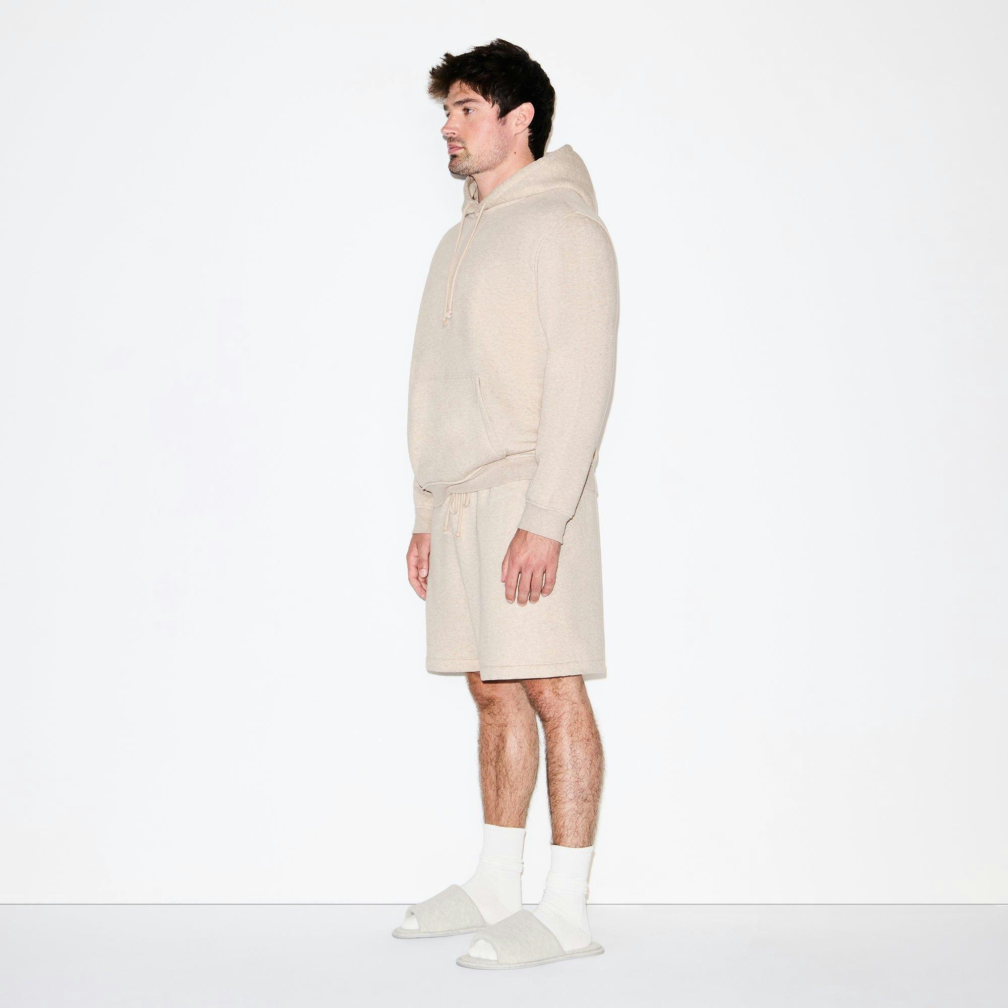 FLEECE LOUNGE MENS TAPERED JOGGER | DESERT HEATHER Product Image