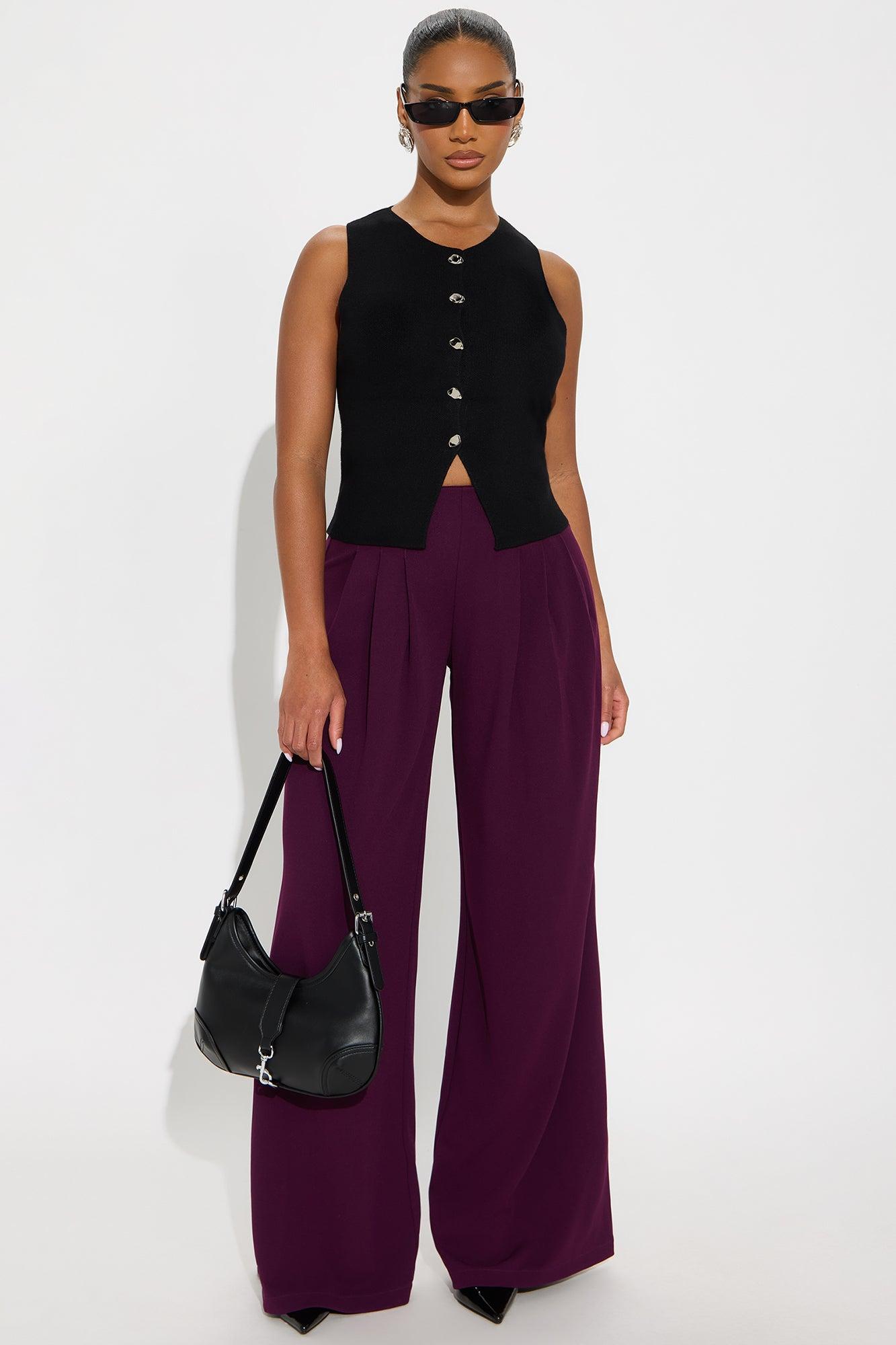 Coffee Date Hardware Sweater Vest - Black Female Product Image