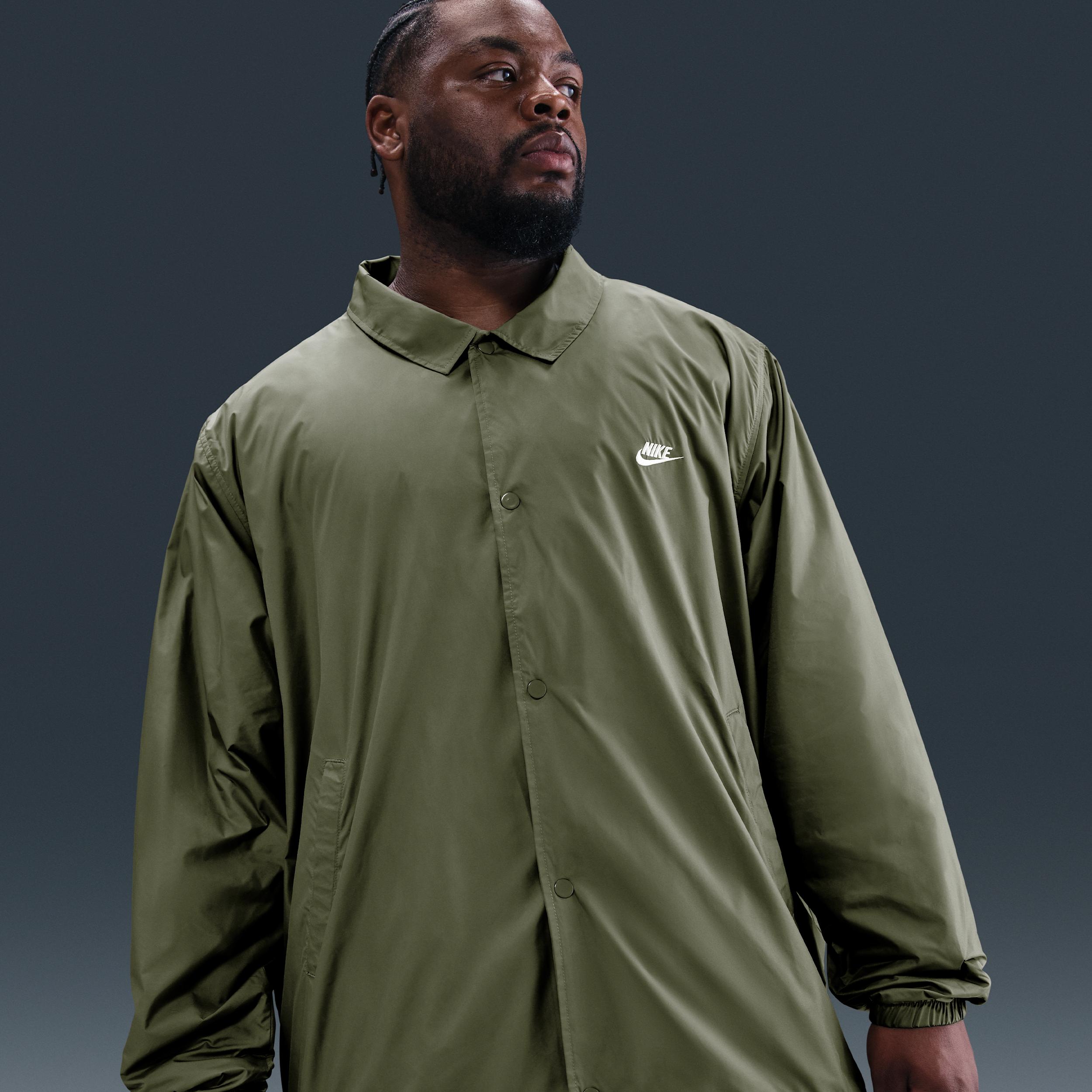 Nike Mens Club Coaches Jacket | FN3316-222 Product Image