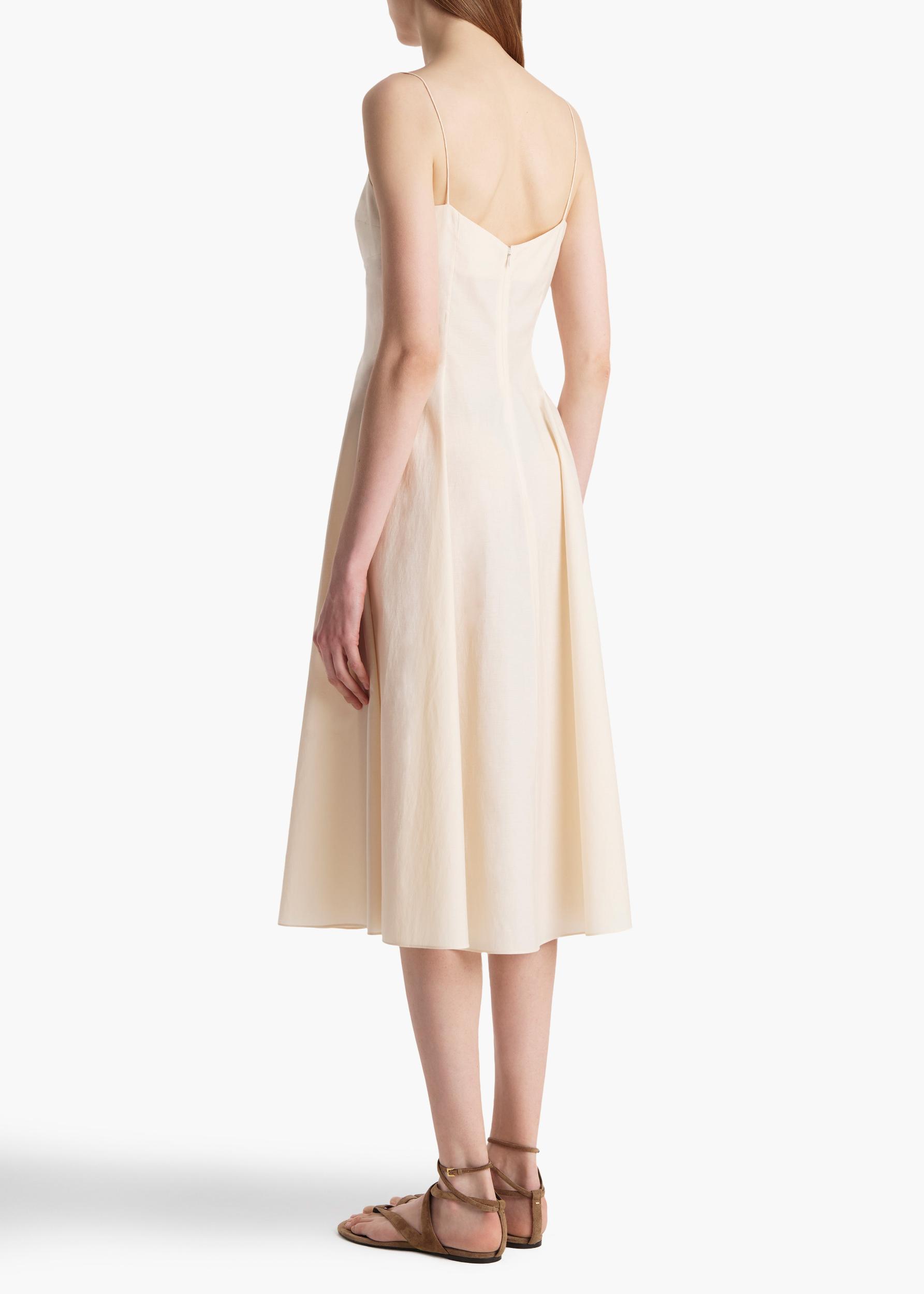 Isabella Dress in Bone Product Image